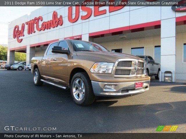 2011 Dodge Ram 1500 Lone Star Crew Cab in Saddle Brown Pearl