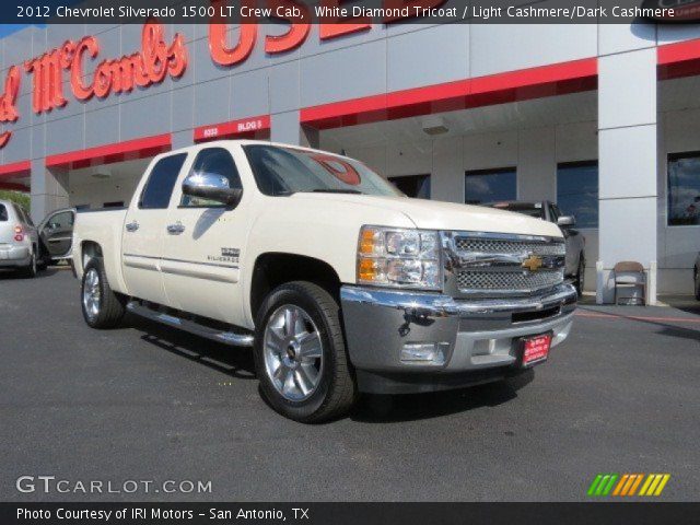 2012 Chevrolet Silverado 1500 LT Crew Cab in White Diamond Tricoat