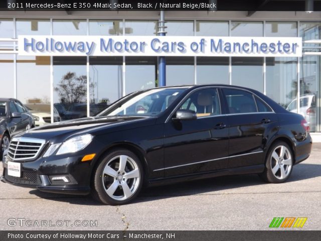 2011 Mercedes-Benz E 350 4Matic Sedan in Black