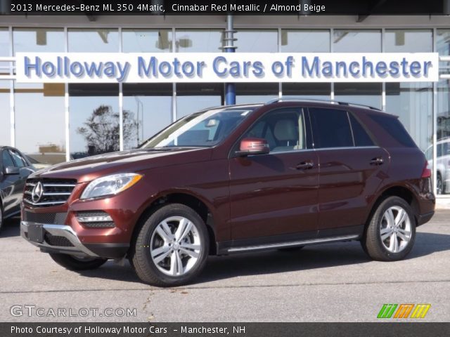 2013 Mercedes-Benz ML 350 4Matic in Cinnabar Red Metallic