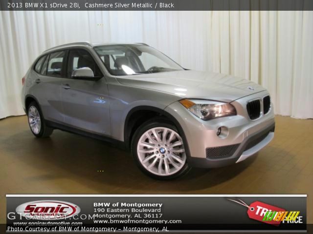 2013 BMW X1 sDrive 28i in Cashmere Silver Metallic