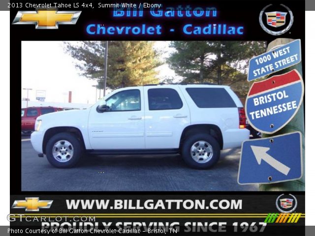 2013 Chevrolet Tahoe LS 4x4 in Summit White