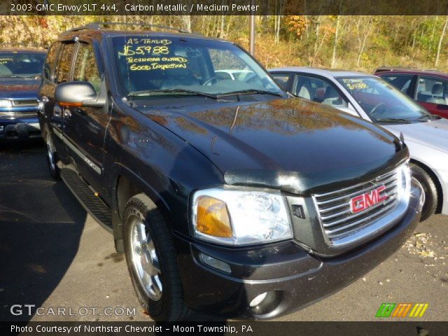 2003 GMC Envoy SLT 4x4 in Carbon Metallic