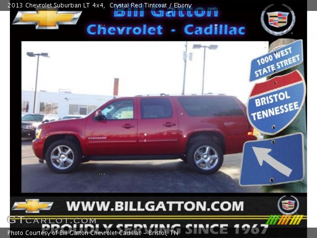 2013 Chevrolet Suburban LT 4x4 in Crystal Red Tintcoat
