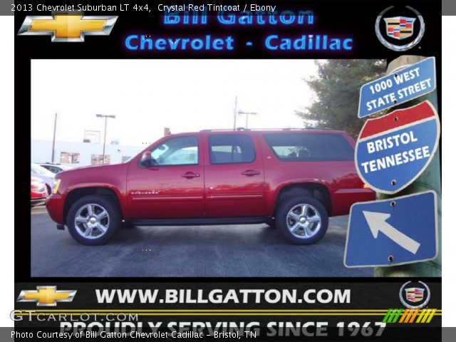 2013 Chevrolet Suburban LT 4x4 in Crystal Red Tintcoat
