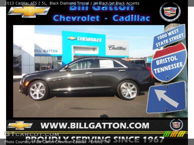 2013 Cadillac ATS 2.5L in Black Diamond Tricoat