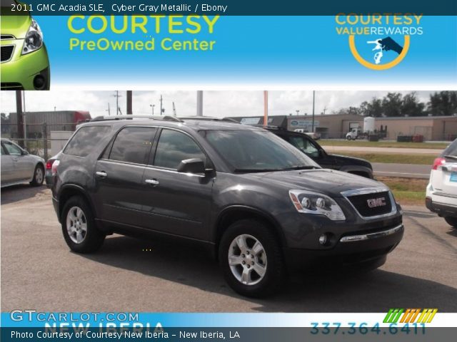 2011 GMC Acadia SLE in Cyber Gray Metallic