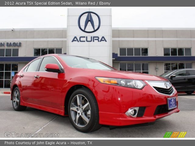 2012 Acura TSX Special Edition Sedan in Milano Red