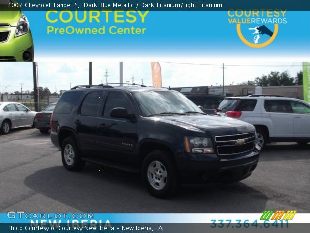 2007 Chevrolet Tahoe LS in Dark Blue Metallic