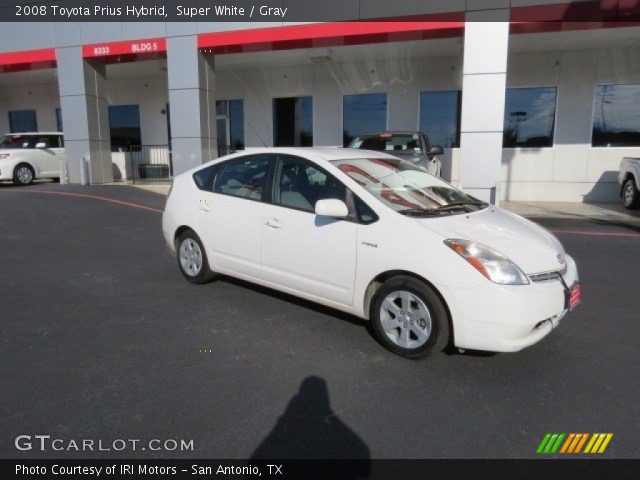 2008 Toyota Prius Hybrid in Super White