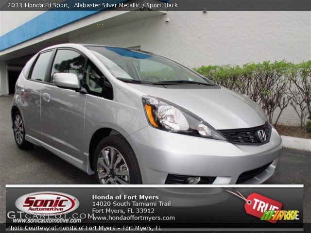 2013 Honda Fit Sport in Alabaster Silver Metallic