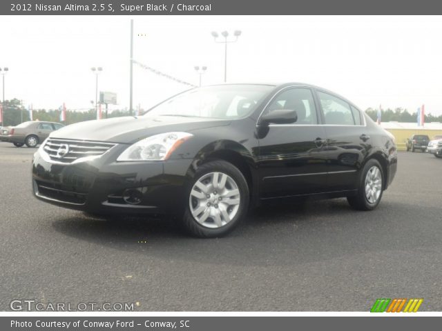 2012 Nissan Altima 2.5 S in Super Black