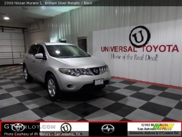 2009 Nissan Murano S in Brilliant Silver Metallic