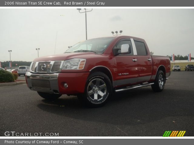 2006 Nissan Titan SE Crew Cab in Red Brawn