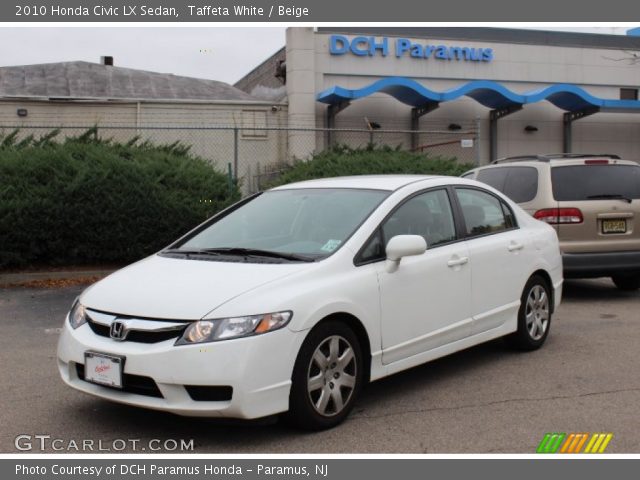 2010 Honda Civic LX Sedan in Taffeta White