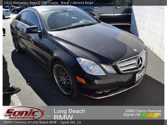 2010 Mercedes-Benz E 350 Coupe in Black