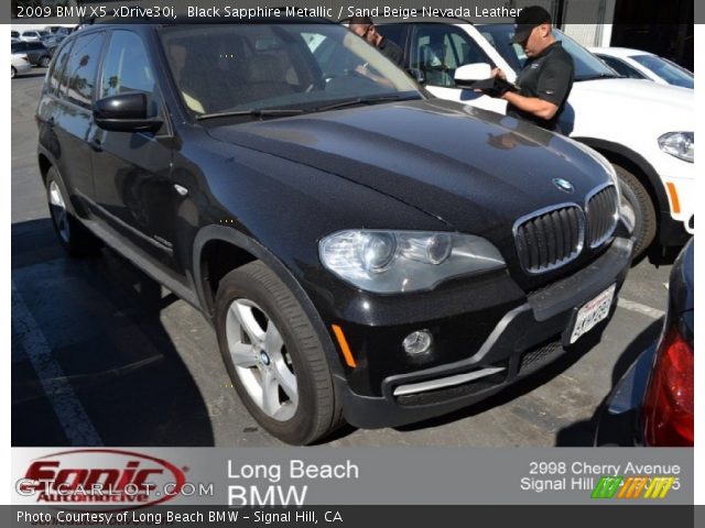 2009 BMW X5 xDrive30i in Black Sapphire Metallic