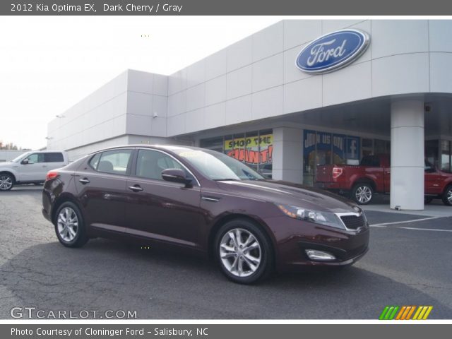 2012 Kia Optima EX in Dark Cherry