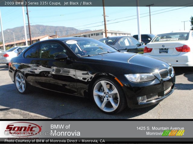2009 BMW 3 Series 335i Coupe in Jet Black