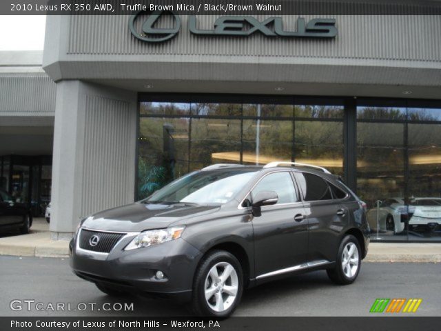 2010 Lexus RX 350 AWD in Truffle Brown Mica