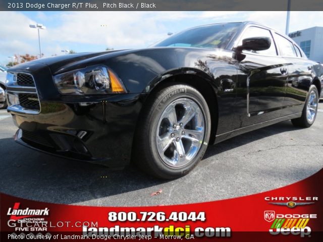 2013 Dodge Charger R/T Plus in Pitch Black