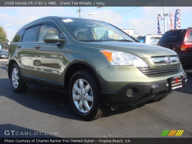 2008 Honda crv green tea metallic #2