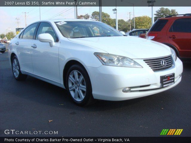 2007 Lexus ES 350 in Starfire White Pearl