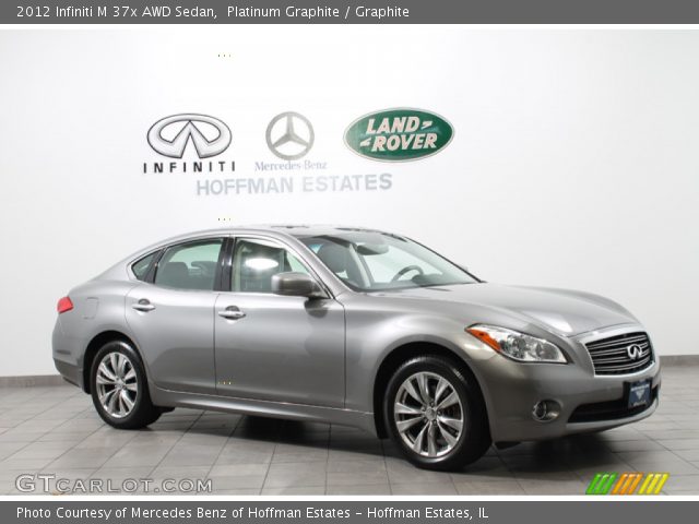 2012 Infiniti M 37x AWD Sedan in Platinum Graphite
