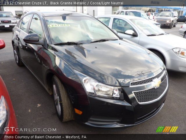 2012 Chevrolet Cruze LT in Black Granite Metallic