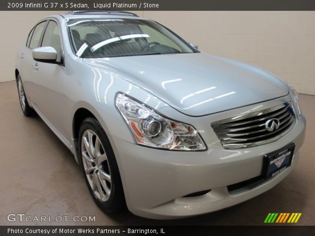 2009 Infiniti G 37 x S Sedan in Liquid Platinum