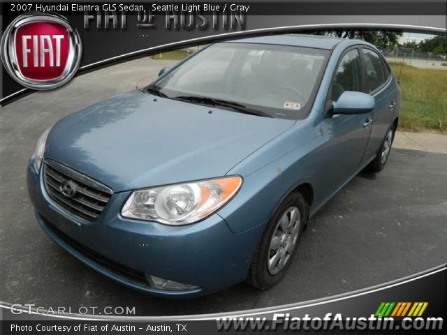 2007 Hyundai Elantra GLS Sedan in Seattle Light Blue