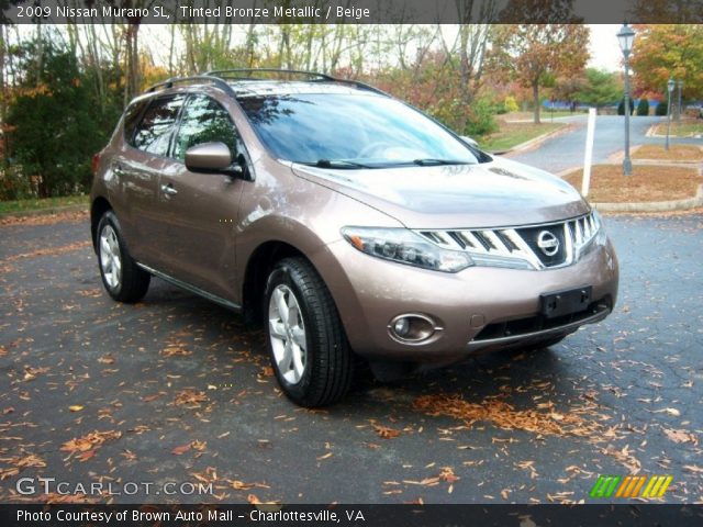 2009 Nissan Murano SL in Tinted Bronze Metallic