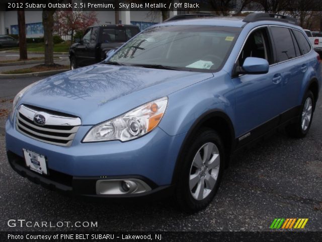 2012 Subaru Outback 2.5i Premium in Sky Blue Metallic