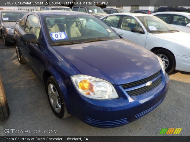 2007 Chevrolet Cobalt LS Coupe in Laser Blue Metallic