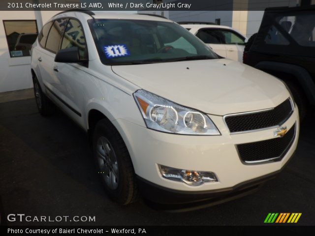 2011 Chevrolet Traverse LS AWD in White