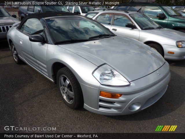 2003 Mitsubishi Eclipse Spyder GS in Sterling Silver Metallic