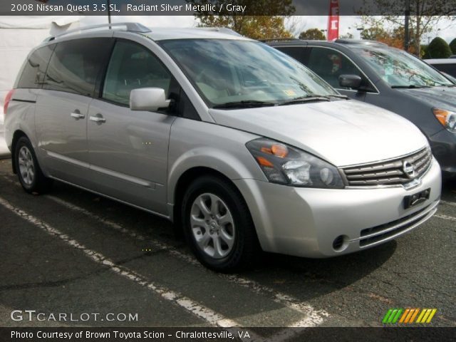 2008 Nissan Quest 3.5 SL in Radiant Silver Metallic