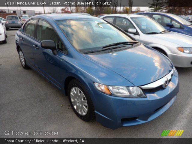 2010 Honda Civic DX-VP Sedan in Atomic Blue Metallic