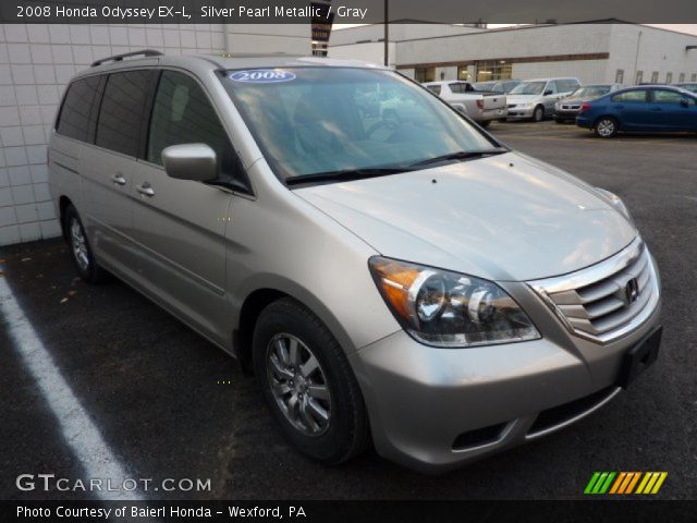 2008 Honda Odyssey EX-L in Silver Pearl Metallic