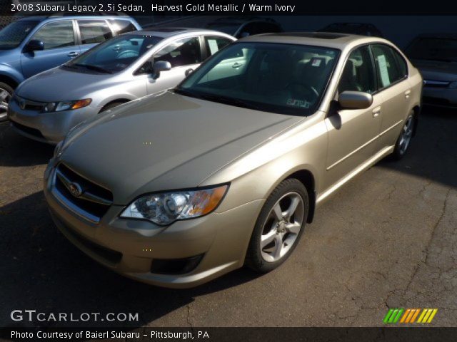 2008 Subaru Legacy 2.5i Sedan in Harvest Gold Metallic