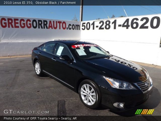2010 Lexus ES 350 in Obsidian Black