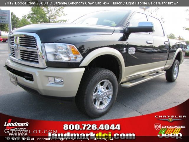 2012 Dodge Ram 2500 HD Laramie Longhorn Crew Cab 4x4 in Black
