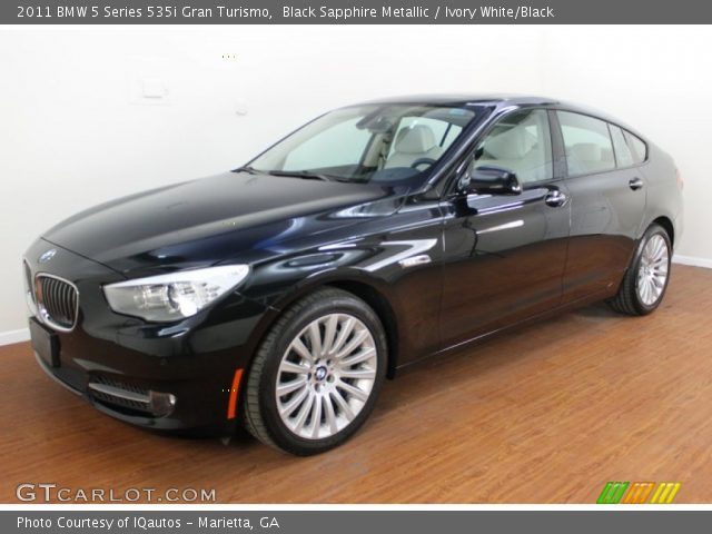 2011 BMW 5 Series 535i Gran Turismo in Black Sapphire Metallic