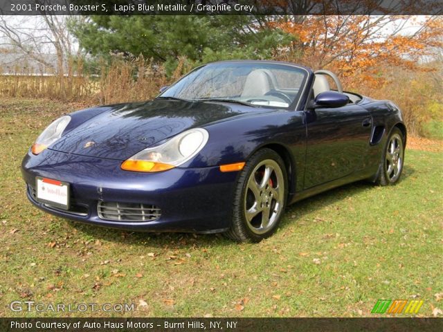 2001 Porsche Boxster S in Lapis Blue Metallic