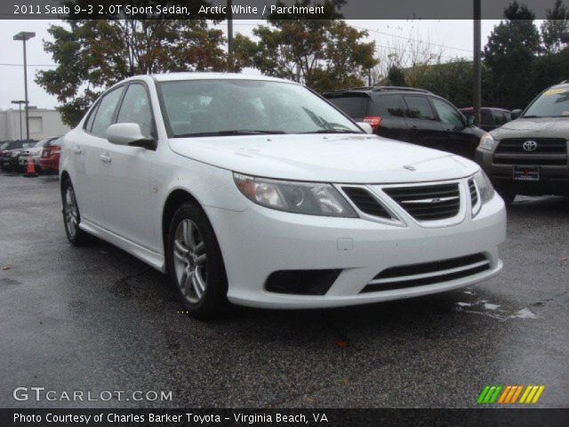 2011 Saab 9-3 2.0T Sport Sedan in Arctic White