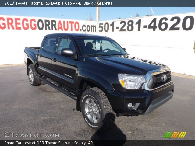 2013 Toyota Tacoma TSS Double Cab 4x4 in Black