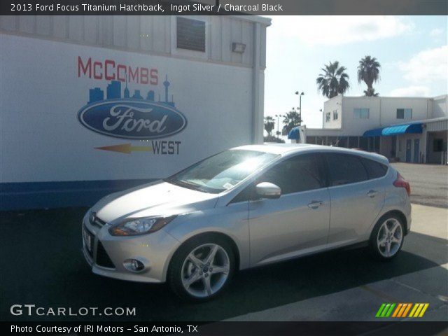 2013 Ford Focus Titanium Hatchback in Ingot Silver