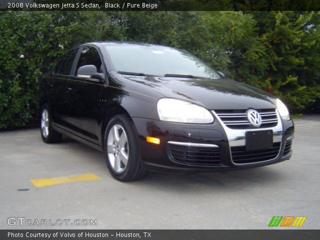 2008 Volkswagen Jetta S Sedan in Black