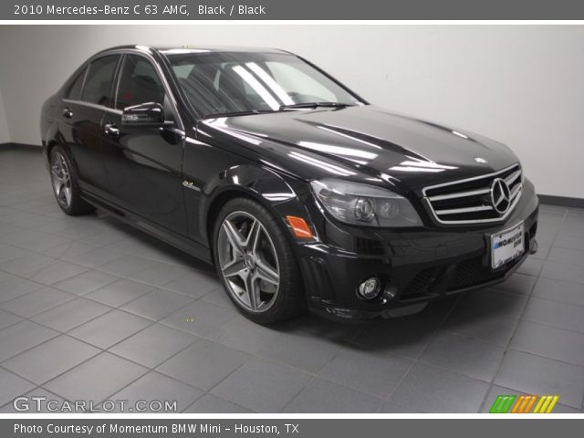 2010 Mercedes-Benz C 63 AMG in Black