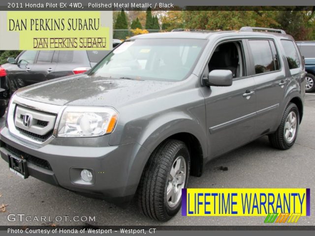 2011 Honda Pilot EX 4WD in Polished Metal Metallic